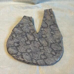 Designer Argentina based Crosshandle Faux Snake Skin Bag made by Nik Nok.